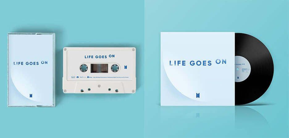 Life goes на русском. Life goes on. BTS кассета Life goes on. Кассета БТС. Обложка песни Life goes on.